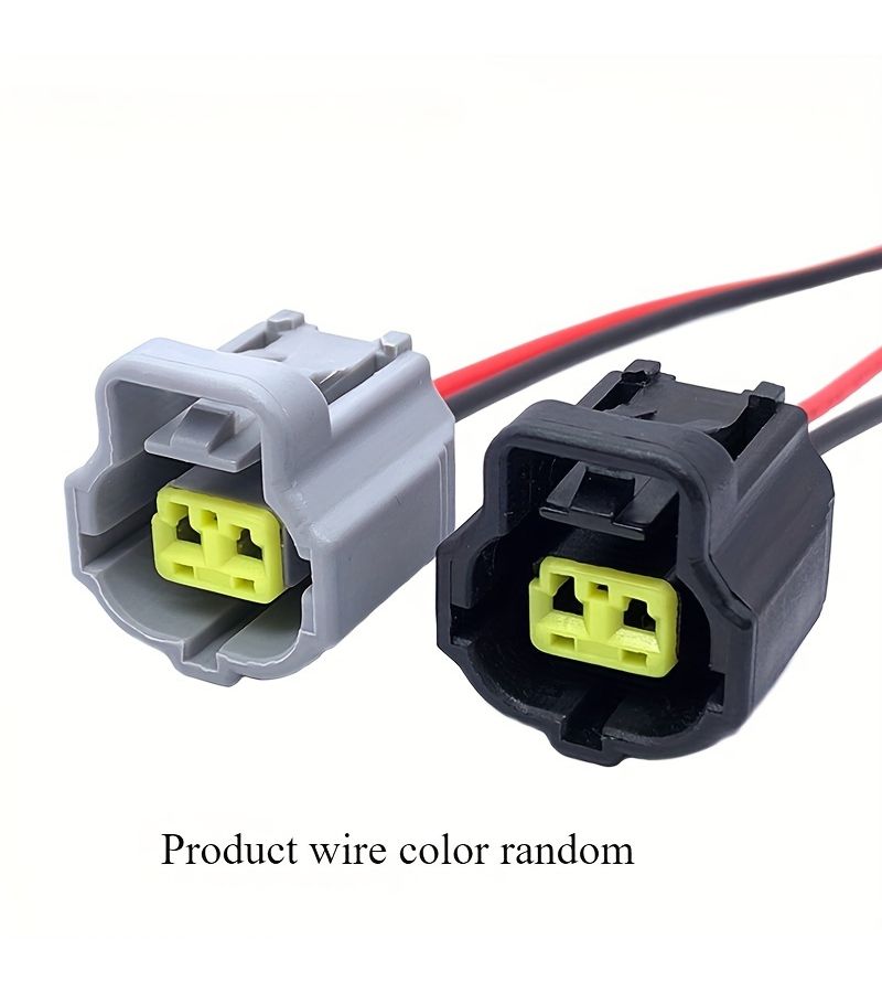Grey 2 Pin 1.8mm Water Temperature Sensor Connector for Toyota Camry Corolla - Image 1