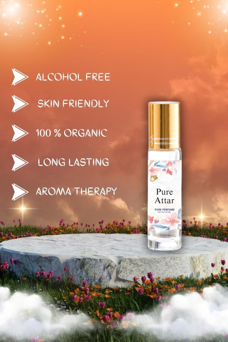 The Rupawat Perfumery House Combo Of Romance Lemon Attar Perfume for Men Women NonAlcoholic RollOn LongLasting Fragrance 6ML Each 12ML Pack - Image 3