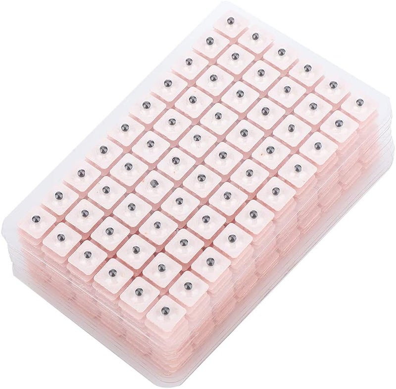 كلاراكو ملصق للأذن، 1800 قطعة من بذور الأذن، رقعة الوخز بالإبر، ملصق تدليك الأذن، بذور الضغط، رقعة العناية بالأذن، أداة تدليك، ملصقات الأذن، فاصولياء تدليك، رقعة تدليك نقاط الوخز بالإبر - Image 1