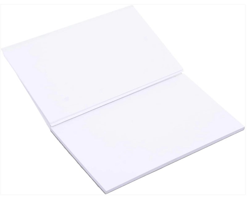 ياسين اسكتش ياسين ابيض 12 ورقة 9*15 300 جم - Image 3