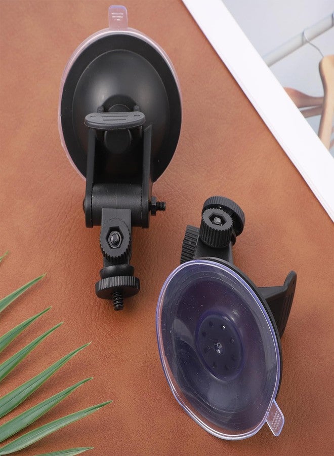 Qulkws 2PCS Dash Cam Suction Cup Mounts, Car Camera Mount, Windshield and Dashboard Suction Cup Mounts, Camera Mount for Car Dashcam, GPS Driving DVR, Phone Bracket, Action Camcorder, Video Recorder - Image 3