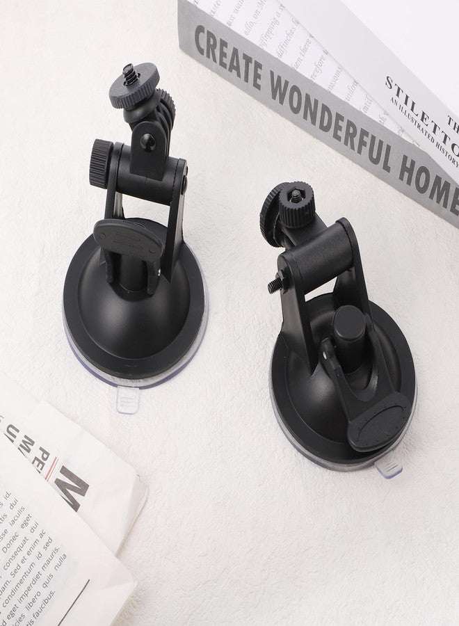 Qulkws 2PCS Dash Cam Suction Cup Mounts, Car Camera Mount, Windshield and Dashboard Suction Cup Mounts, Camera Mount for Car Dashcam, GPS Driving DVR, Phone Bracket, Action Camcorder, Video Recorder - Image 5