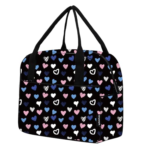 VLM Lunch BagLunch Box for Women MenReusable Insulated Lunch ToteSmall Leakproof Cute Lunch Cooler with High Capacity for WorkPicnicCamping - Image 1