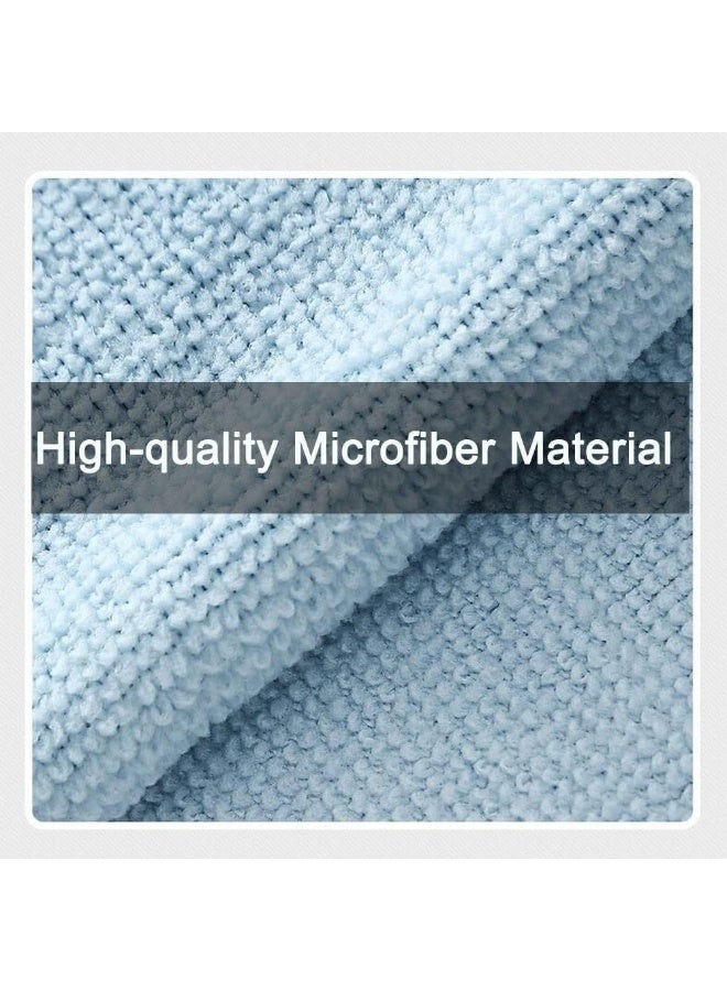 SAFENHAND 20Pcs Cleaning Cloths Reusable Cleaning Cloth Microfiber Towel Rags Cleaning Cloth Lazy Rags Washcloth Washable Multi-Purpose Cleaning Cloths for House Kitchen Car Restaurant (GREY) - Image 4