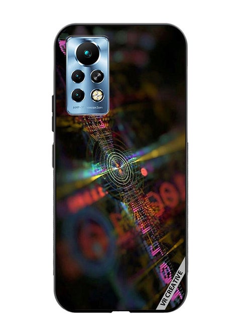 Protective Case Cover For Infinix Note 11 Pro Dash Board Design Multicolour
