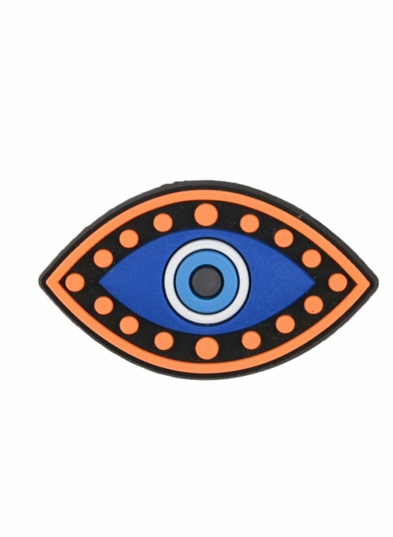 10 Pcs Evil Eye Shoe Charms, Cartoon Shoe Decoration Charms Accessories, Party Favors, Charms For Clog Wristband Sandals Bracelet, Birthday Party Keepsake - Image 4