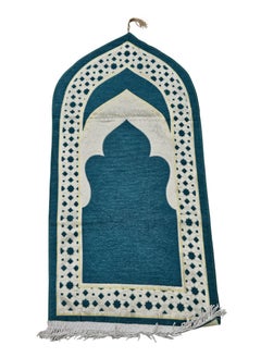 سمارت هوم سجادة صلاه للأطفال مبطنة بتصميم رسوم إسلامية منقوشة مبطنة ، بساط للصلاة بملمس ناعم ومريح مقاس٥٠x١٠٠ سم  - Image 1