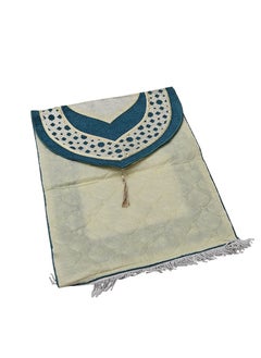سمارت هوم سجادة صلاه للأطفال مبطنة بتصميم رسوم إسلامية منقوشة مبطنة ، بساط للصلاة بملمس ناعم ومريح مقاس٥٠x١٠٠ سم  - Image 4