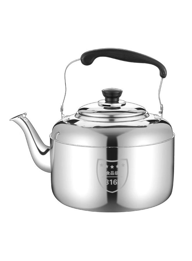 316 Stainless Steel Kettle Sound Household Large Kettle 304 Kettle Gas Gas Induction Cooker Tea Pot Durable-Color: Ten Years Warranty-Capacity:12 Liters  - Image 1