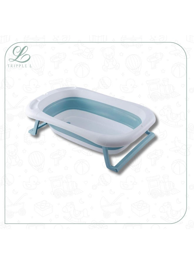 ثلاثة لام  حوض استحمام الاطفال قابل للطي - Image 2