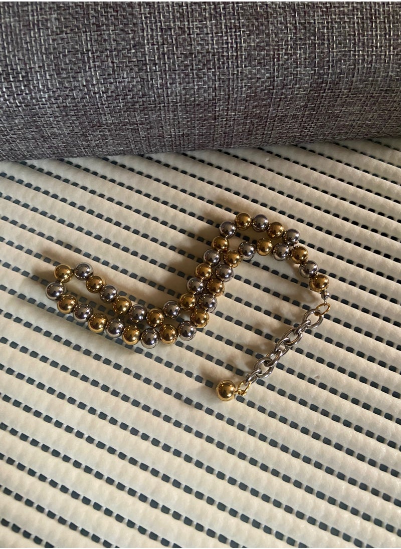 JewelryJo - High Quality Stainless Steel Prayer Beads For Men 35 Beads Size 8mm - Image 1