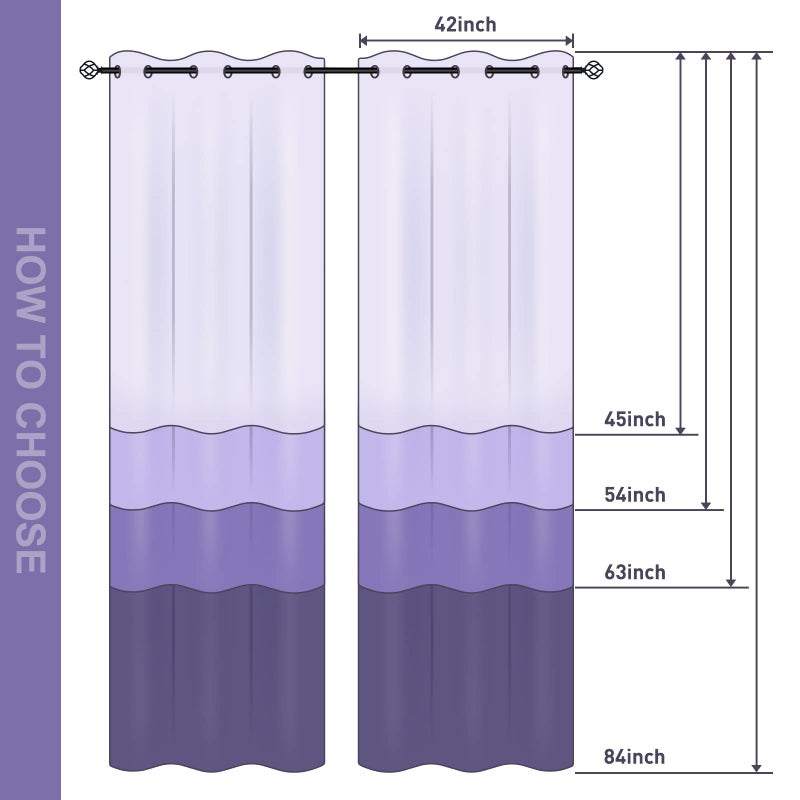 Jekeno Fall Tree Forest Blackout Curtains Autumn Orange Leaves Mystic Foggy Forest Fall Nature Scenery Wood Room Decor for Halloween Bedroom Living Room Grommet Window Drapes 2 Panel Set  42""x54"" - Image 4
