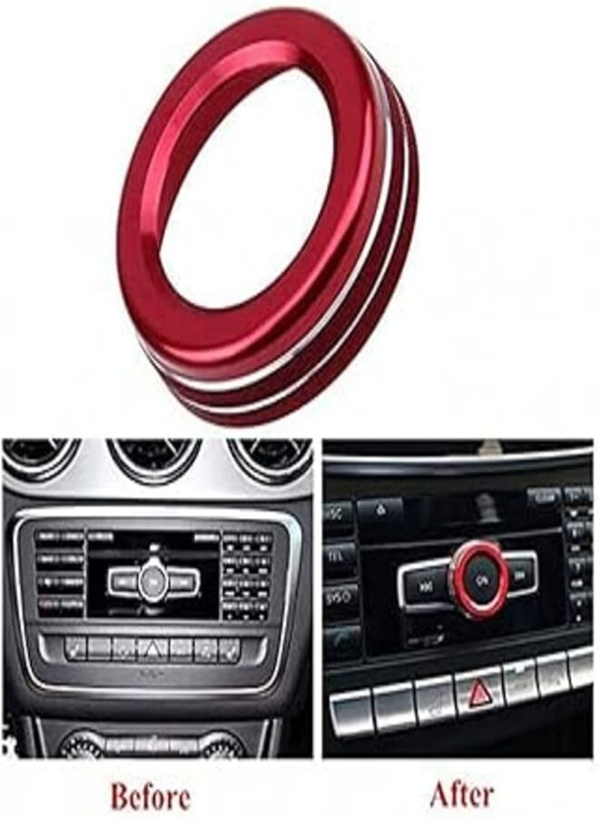 Generic - Cassette Volume Switch Accessory for Compatible with 2008-2014 Mercedes C-Class (Red) - Image 1