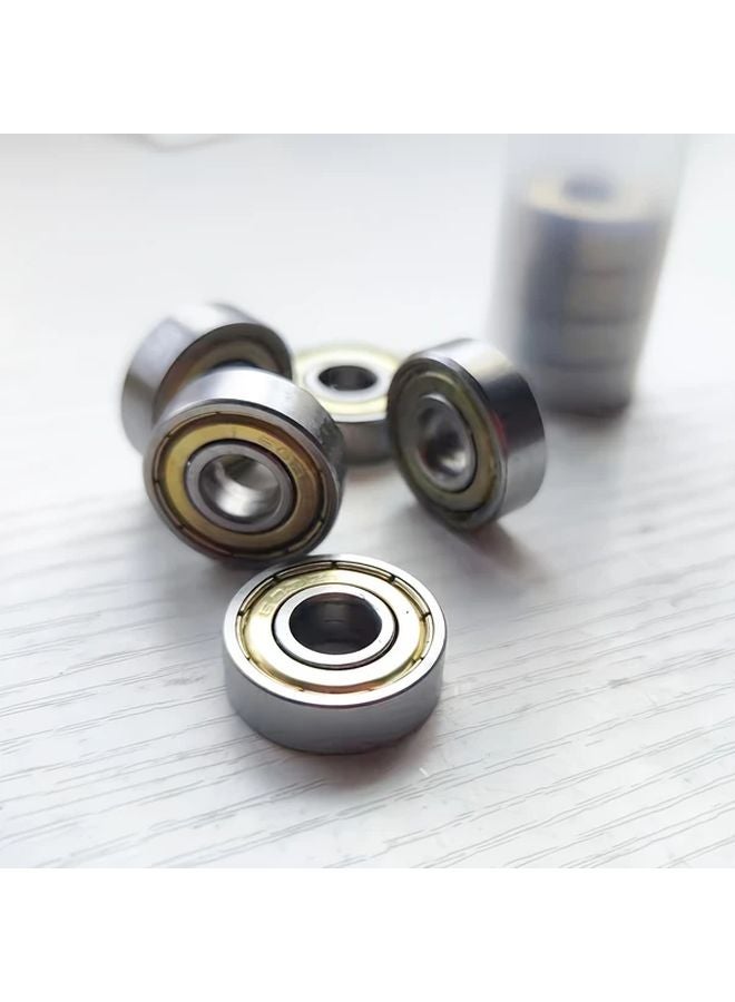 10 Pack 608ZZ 8X22X7Mm Double Metal Seal Ball Bearings For Skateboards Inline Skates - Image 5