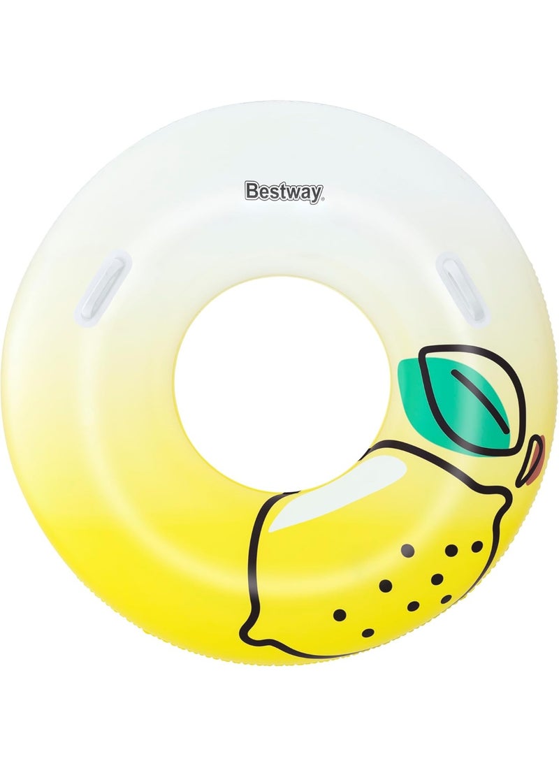 Bestway - Fresh Pressed Lemon Swim Tube 114cm - Image 1