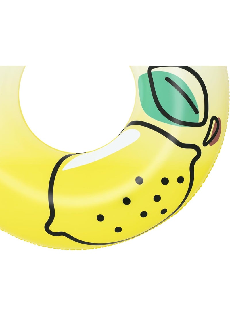 Bestway - Fresh Pressed Lemon Swim Tube 114cm - Image 1