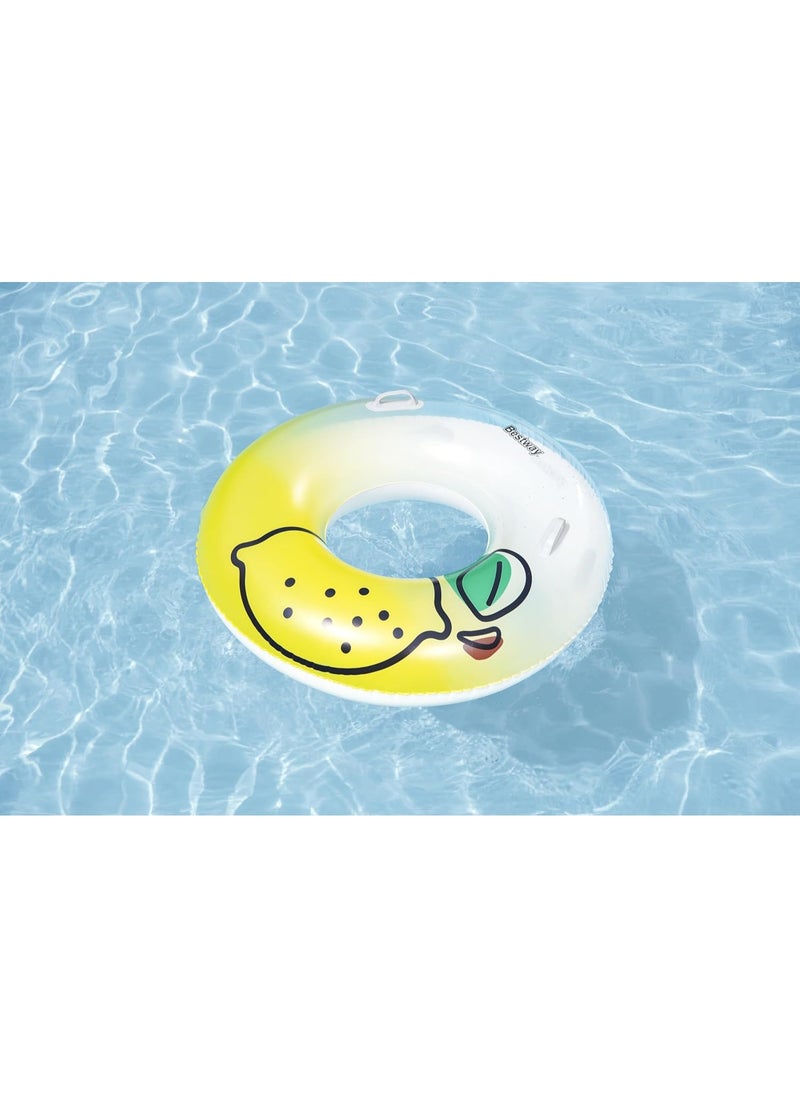 Bestway - Fresh Pressed Lemon Swim Tube 114cm - Image 1