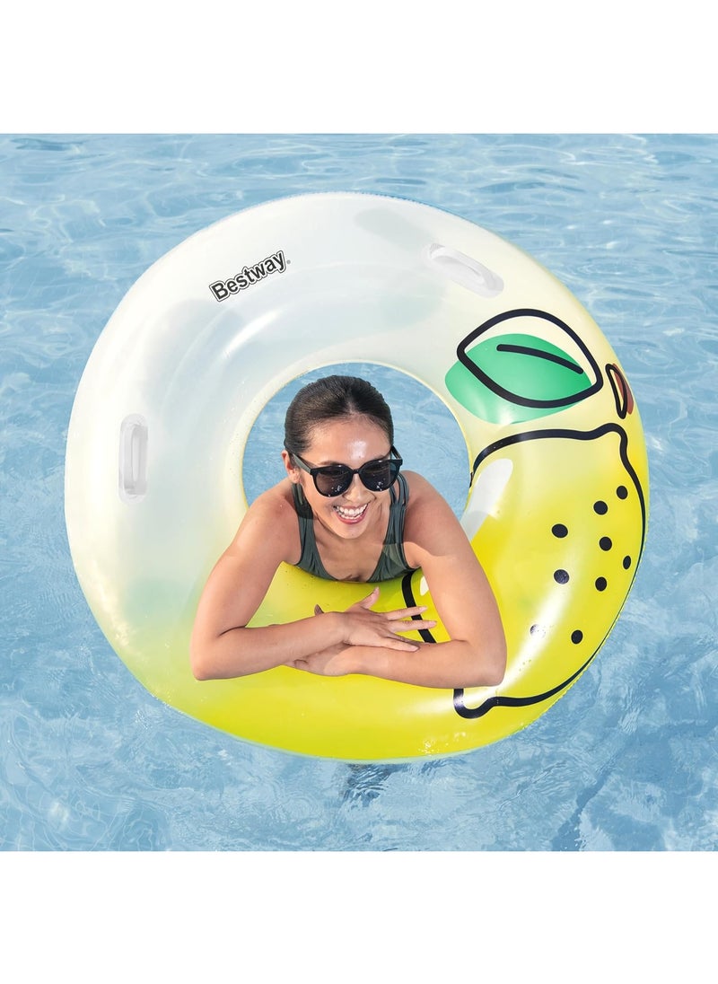 Bestway - Fresh Pressed Lemon Swim Tube 114cm - Image 1