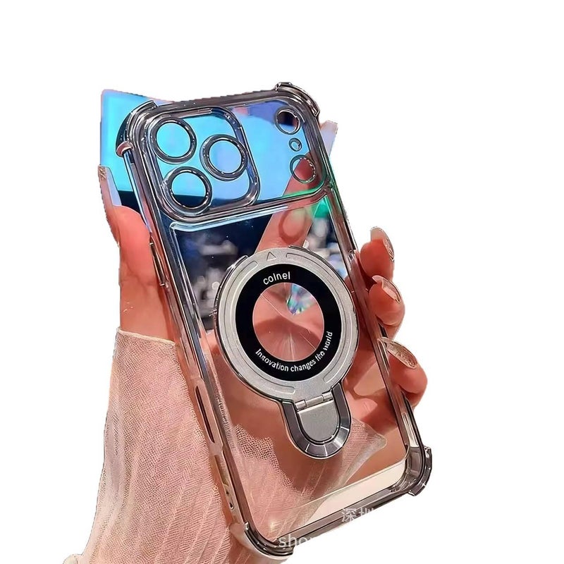 غطاء MagSafe | مقاوم للصدمات لـ iPhone 12 Pro Max | حماية من السقوط | Acrylic | شفاف - Image 5
