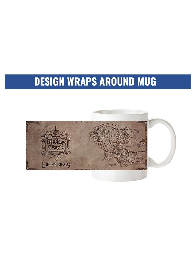 MEC The Of The Rings Middle Earth Wrap Around Design Printed Coffee Mug 11Oz - Image 5