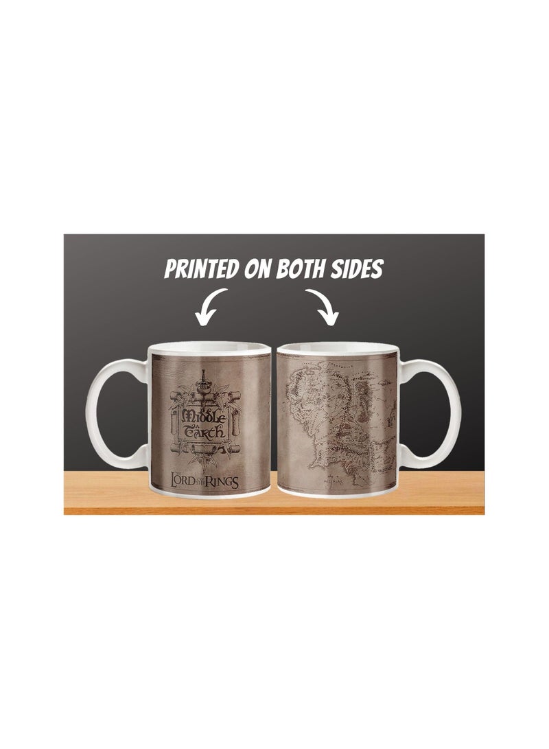 MEC The Of The Rings Middle Earth Wrap Around Design Printed Coffee Mug 11Oz - Image 4
