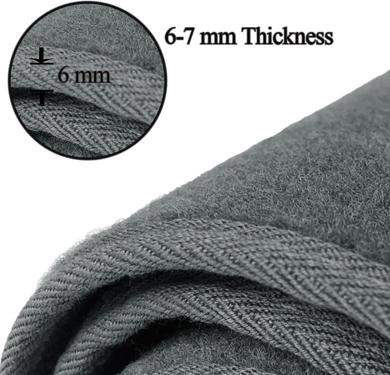 Fcovergurus Dash Cover Mat for Hyundai Sonata 2011-2014 with Speaker Cutout - Charcoal Gray - Image 3