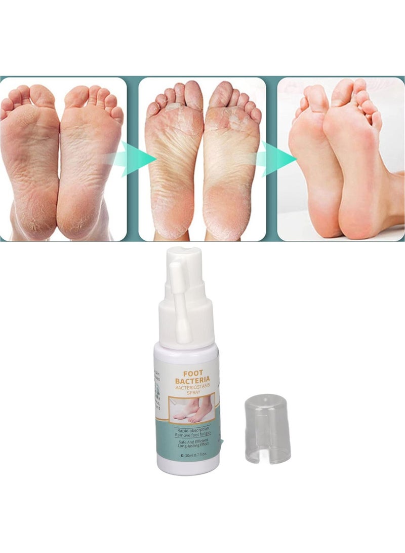 DubaiGallery Foot Treatment Spray Plant Extract Peeling Foot Treatment Mild Foot - Image 4