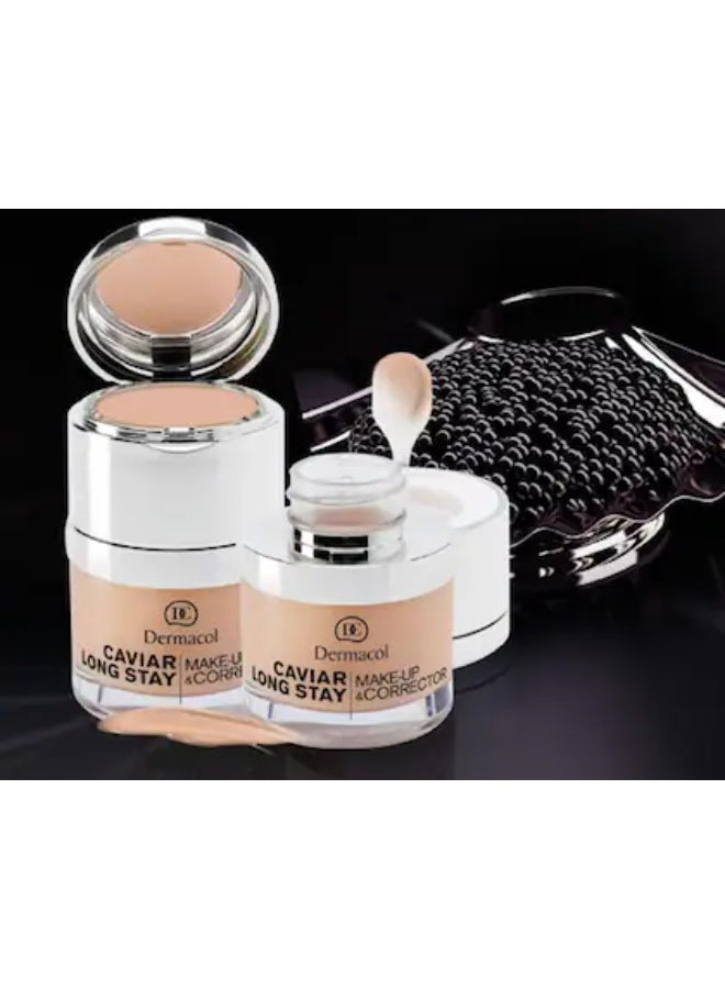 Dermacol Caviar Long Stay Makeup & Corrector 2 Fair 30ml - Image 2