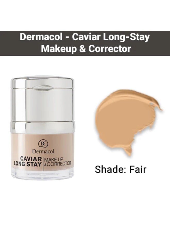 Dermacol Caviar Long Stay Makeup & Corrector 2 Fair 30ml - Image 3