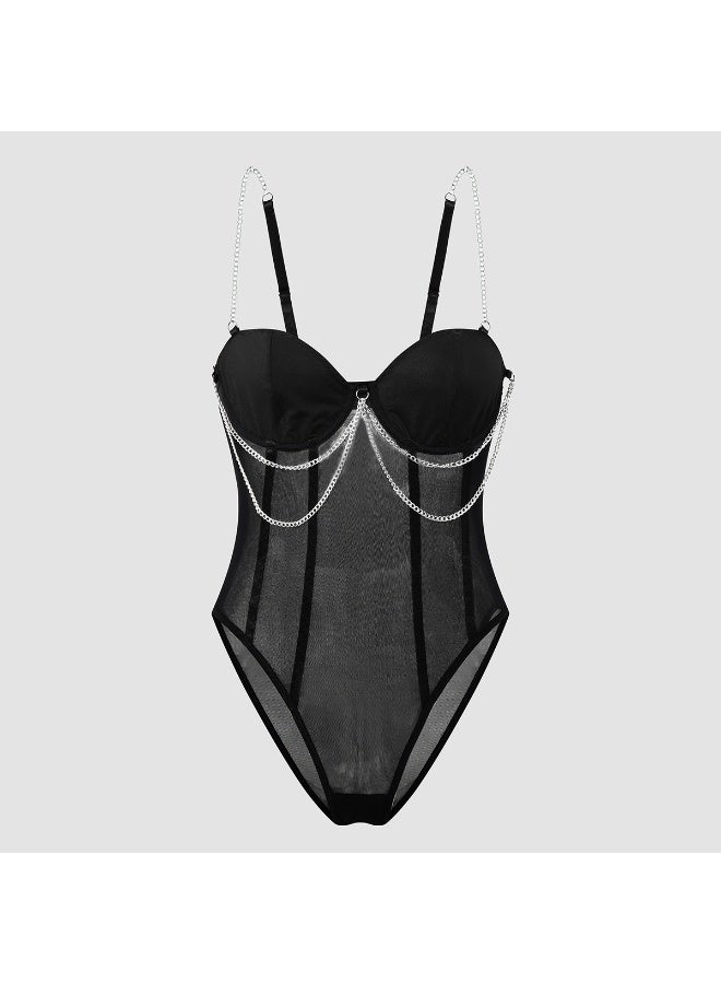 KUYING New Comfortable Skin Friendly Breathable Shaping Waist Cinching Jumpsuit  - Image 1