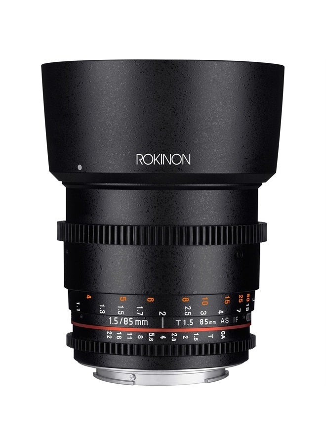 Rokinon عدسة سينما DS DS85M-NEX 85mm T1.5 AS IF UMC كاملة الإطار لكاميرات سوني E Mount - Image 2