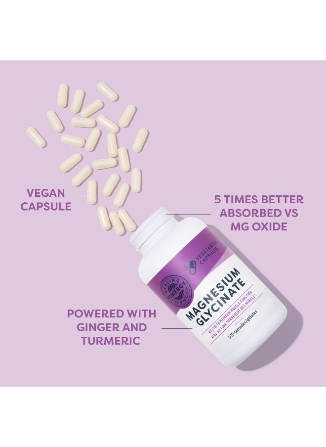 Vimergy - Magnesium Glycinate, 150 Servings With Turmeric And Ginger Promotes - Image 1