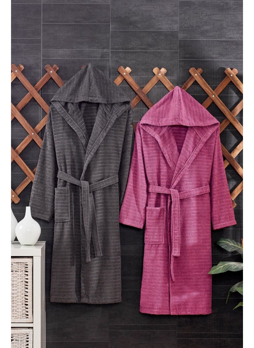 Casnack Quina 2-Piece Hooded Oversize Bathrobe Set  - Image 1