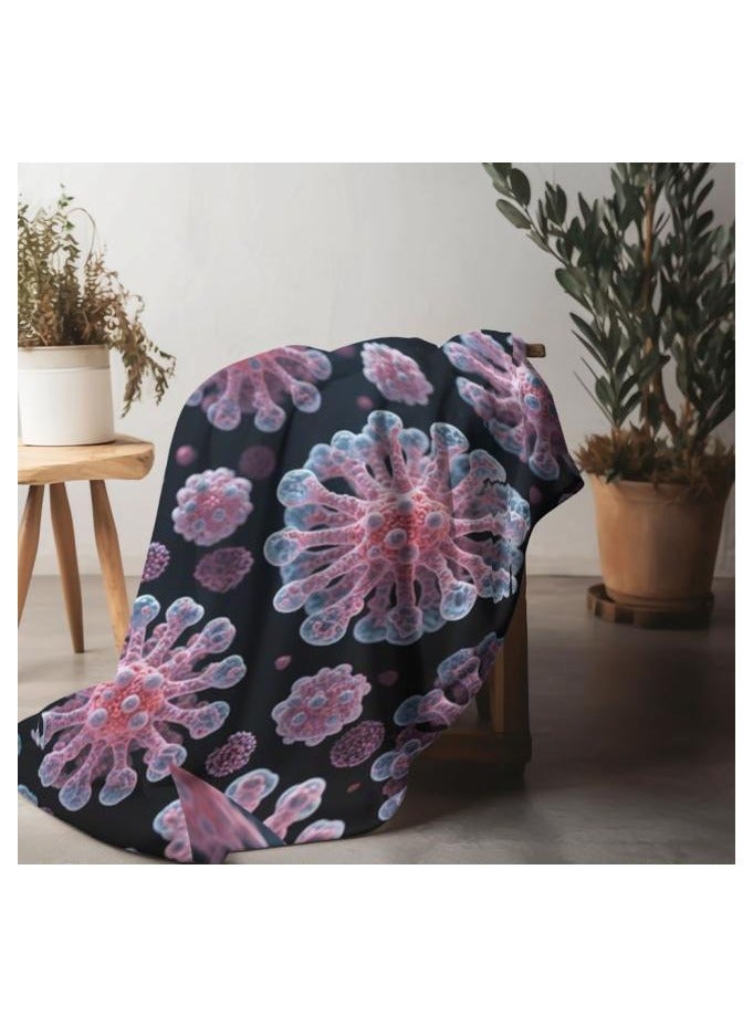 general Flannel thin blanket (warm and comfortable, suitable for sleep, gaming, dust removal and sandproof) 150cm*200cm - 329 - Image 1