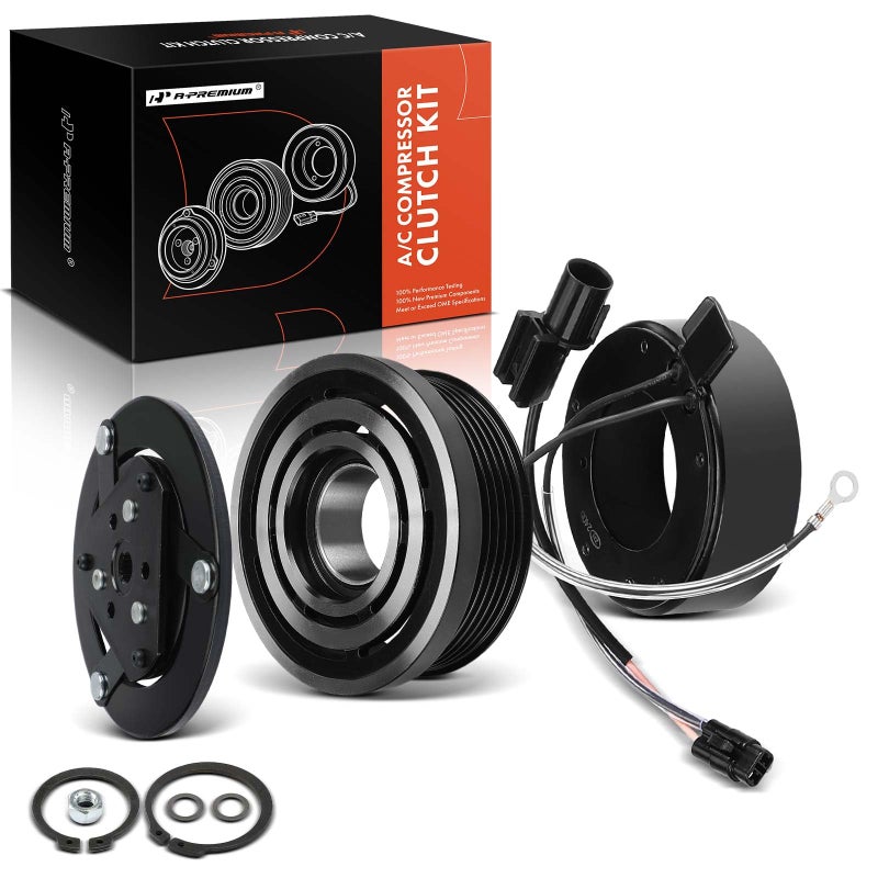 A-Premium طقم قفل ضاغط مكيف الهواء APremium متوافق مع ميتسوبيشي أوتلاندر 2003 لانسر 2006 20L 24L