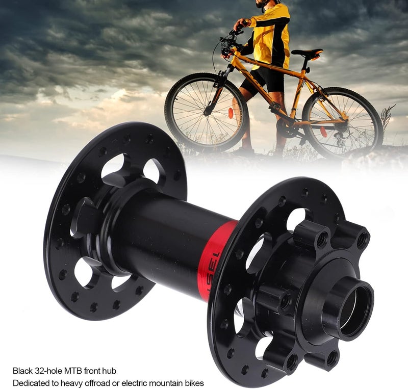 Mountain Bike Front Hub, 32 Holes Good Conductivity Boost Hub for MTB - Image 5