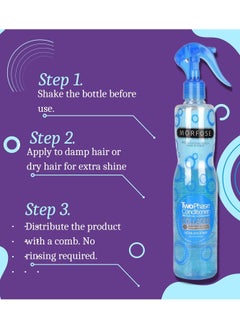 MORFOSE Morfose Two Phase Collagen Conditioner Spray - Repair & Hydrate (400ml)  - Image 5