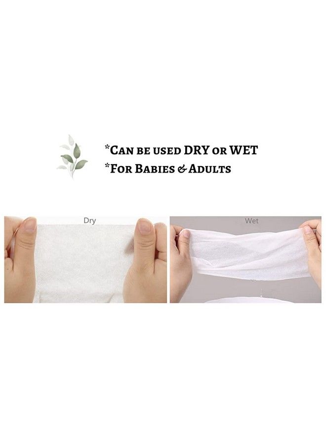 Kasa 6X6 Ultra Soft Organic Cotton Kasa Dry Wipes For Baby And Adults (Pack Of 3 150 Wipes) - Image 5