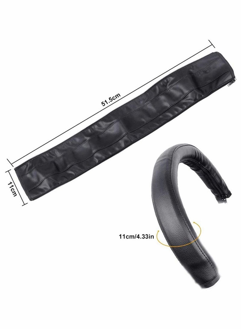 Y&D Baby Stroller Handle Protector, PU Leather Protective Cover Universal with Zipped Closure, Waterproof, Anti-Dirty, Anti-wear, Anti-Breakage - Image 5