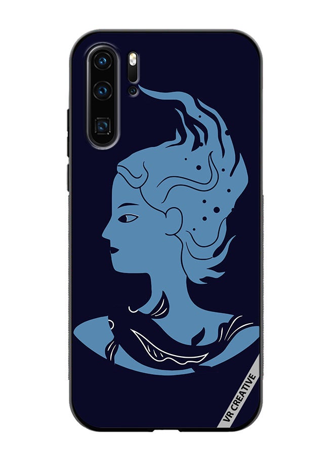VR CREATIVE Protective Case Cover For Huawei P30 Pro Pisces Zodiac Sign Design Multicolour - Image 1