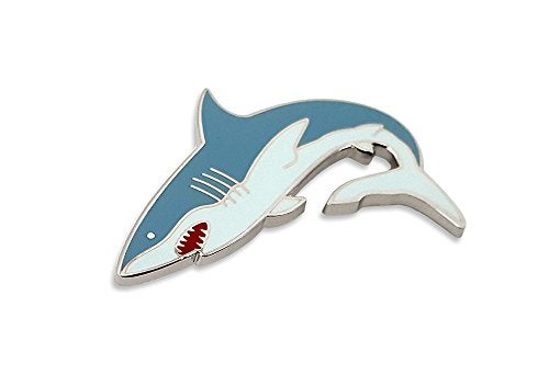 Pinsanity Great White Shark Enamel Lapel Pin - Image 2