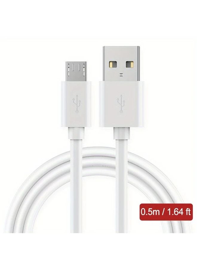 كابل USB مايكرو من 3M بشاحن سريع 3 أمبير وسلك بيانات لأجهزة أندرويد وكاميرا المسجل - Image 4