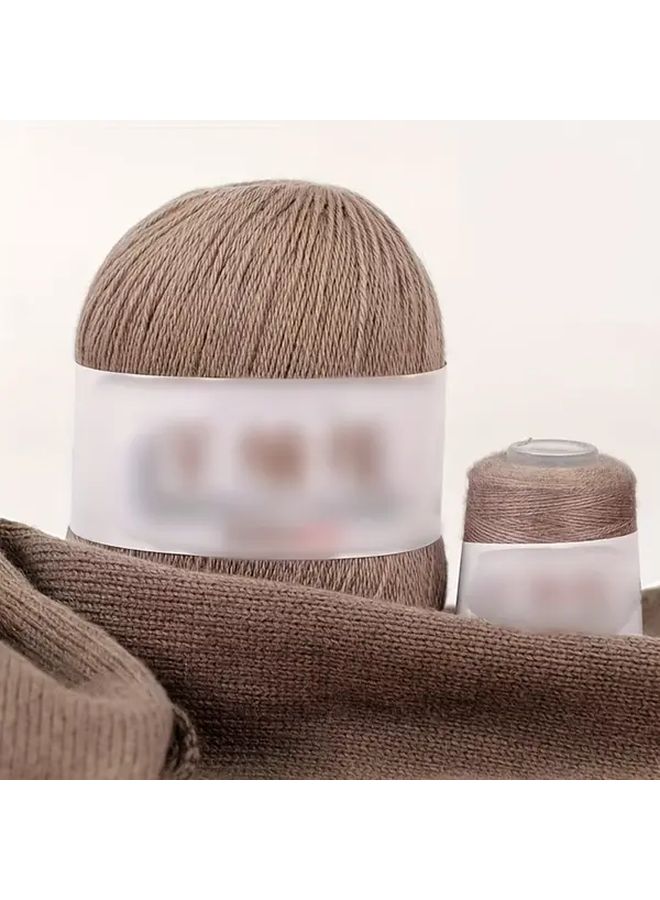 Premium 100 Cashmere Yarn 4 Pack 200g Soft Warm Crochet Craft Knitting Scarf - Image 5