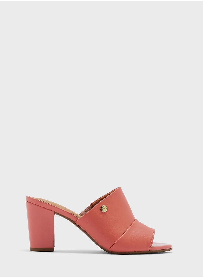 VIZZANO High Heels Sandals with Back Strap – Elegant sling Back Heels for Girls & Ladies - Image 1