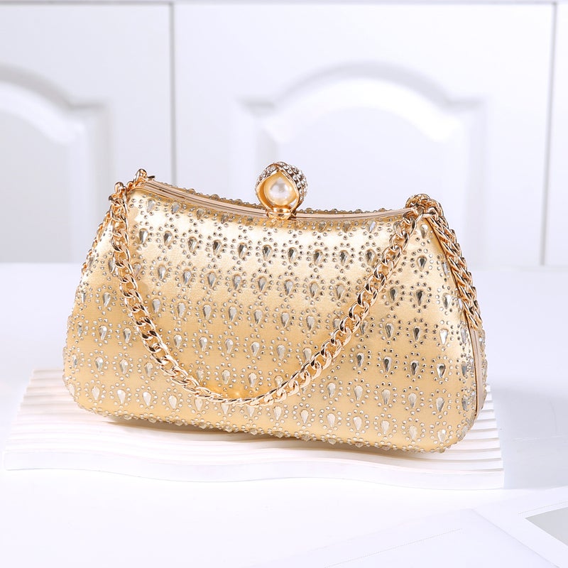 Water Drop Selling Water Drop Evening Bag Diamond Ladies Handbag Banquet Dress Cheongsam 35 - Image 1