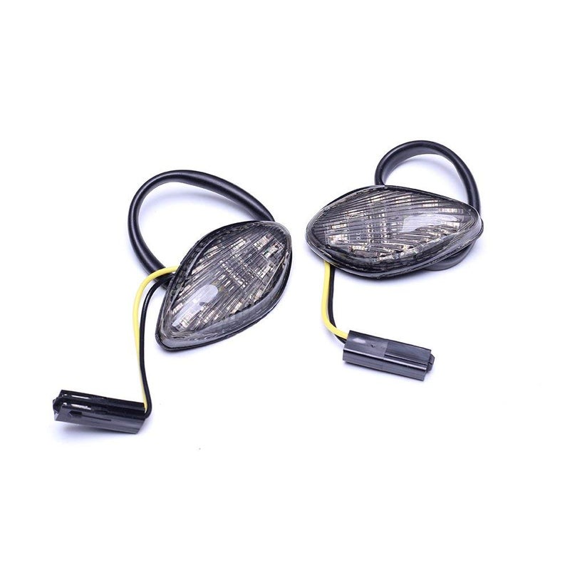 VOFONO Turn Signal Compatible with for Honda Grom 20132019 Front Amber Flush 12 LED Turn Signals Blinkers Pack of 2