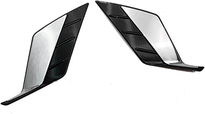 QASULER ABS Chrome Fog Light Cover for Toyota Corolla and Cross - Image 4