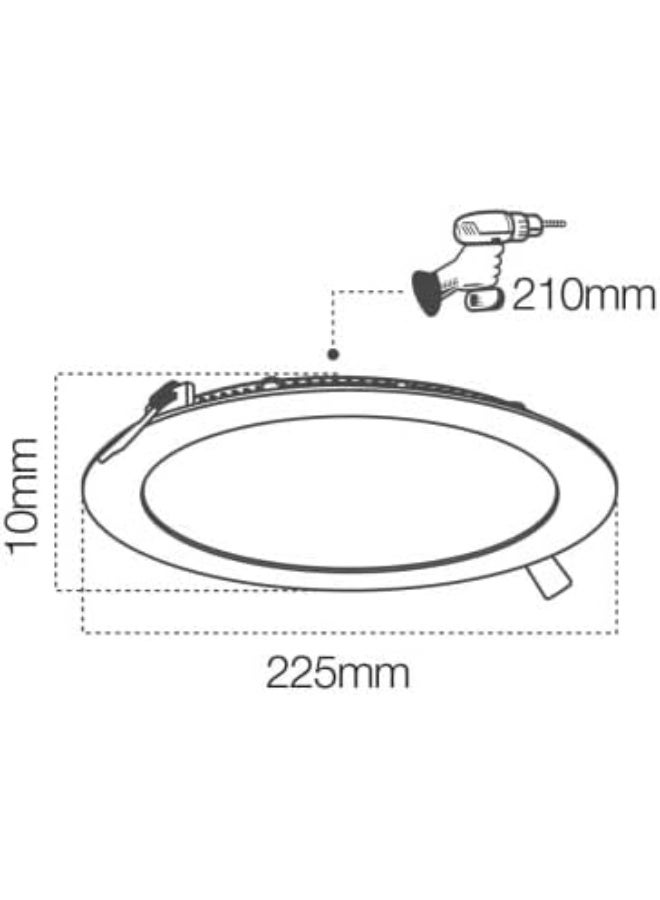 شروق الشمس لوحة إضاءة سبوت LED 20 وات 4000 ك - Image 3