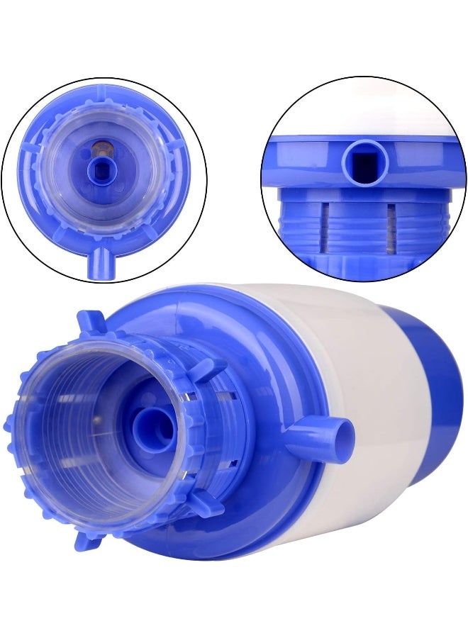 MOMENT مضخة مياه يدوية، مضخة مياه سهلة الشرب، مضخة يدوية محمولة سهلة الضغط لتوزيع المياه لزجاجات سعة 2-5 جالون - Image 5