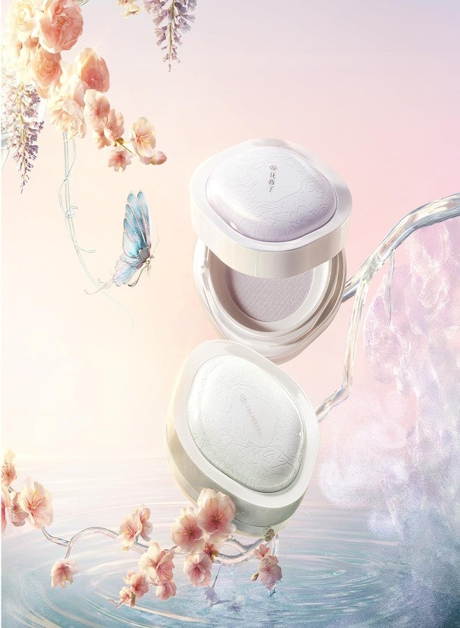 Florasis Flawless Jade Matte Breathable Color Long Lasting Correcting Loose Powder (01 Snow, 1 Count) - Image 2